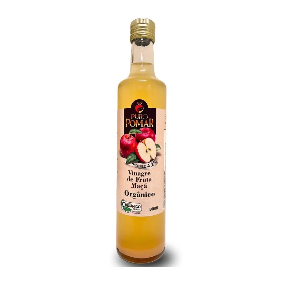 Puro Pomar Vinagre da Maça Organico 500ml