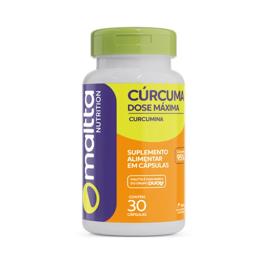 Cúrcuma Dose Máxima 30 cápssulas DUOM