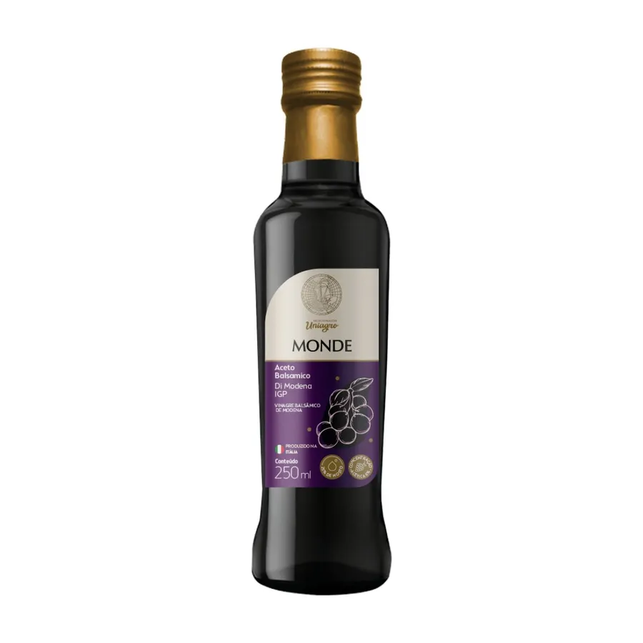 Uniagro Vinagre Balsamico Gf 12 x Monde 250ml