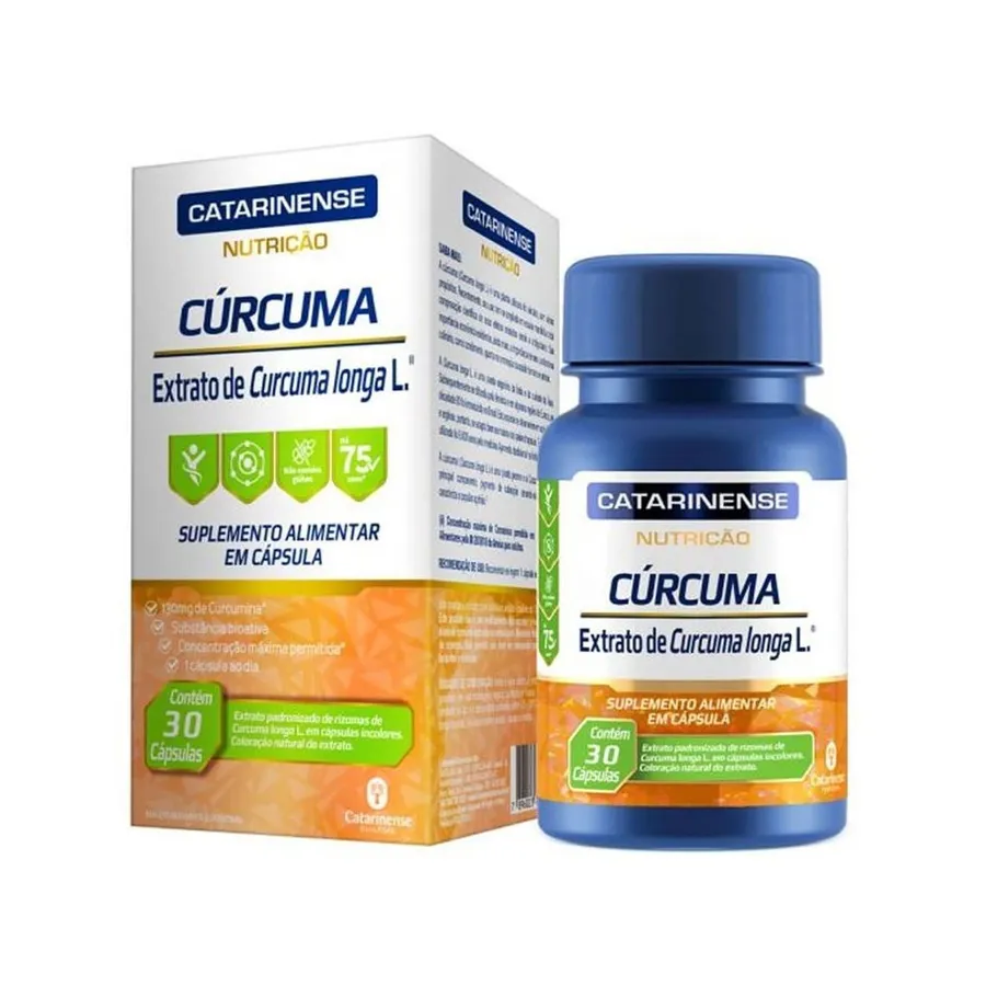 Catarinense Nutrição Cúrcuma - 30 Cápsulas