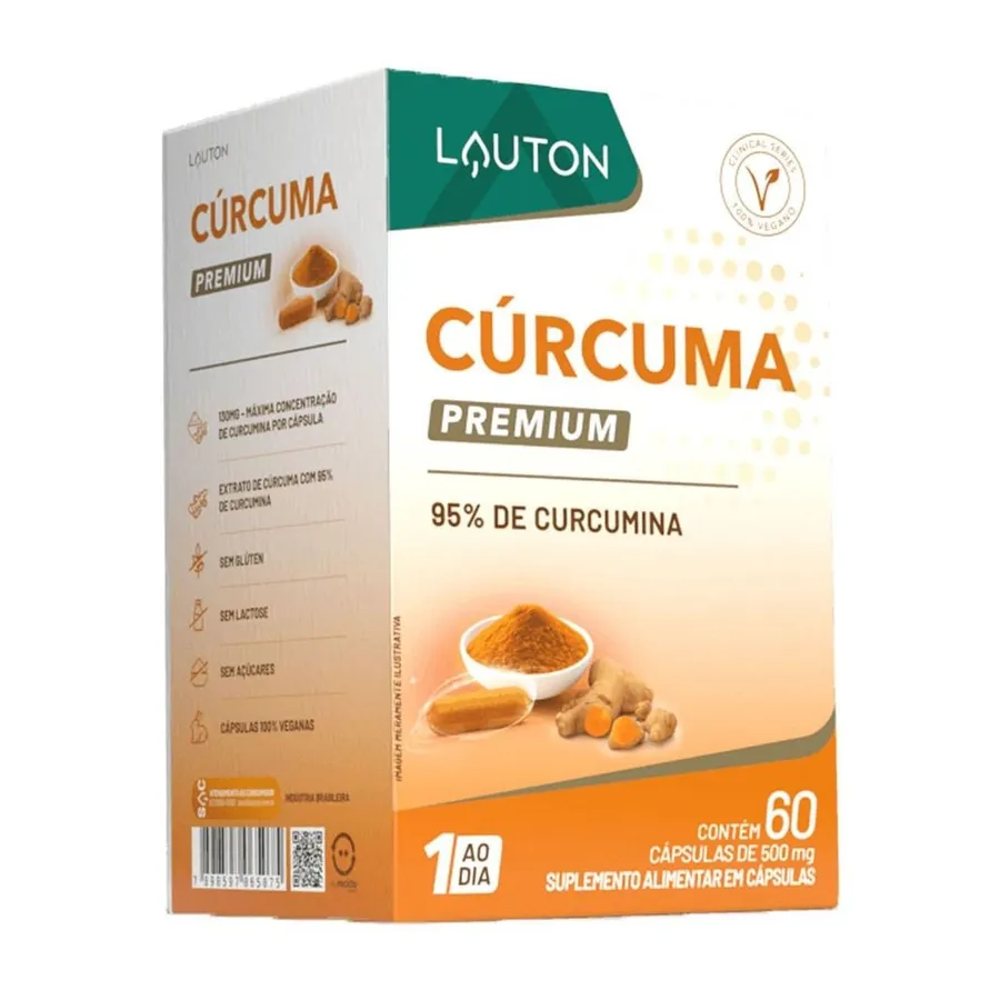 Lauton Nutrition Cúrcuma Premium - 30 Cápsulas