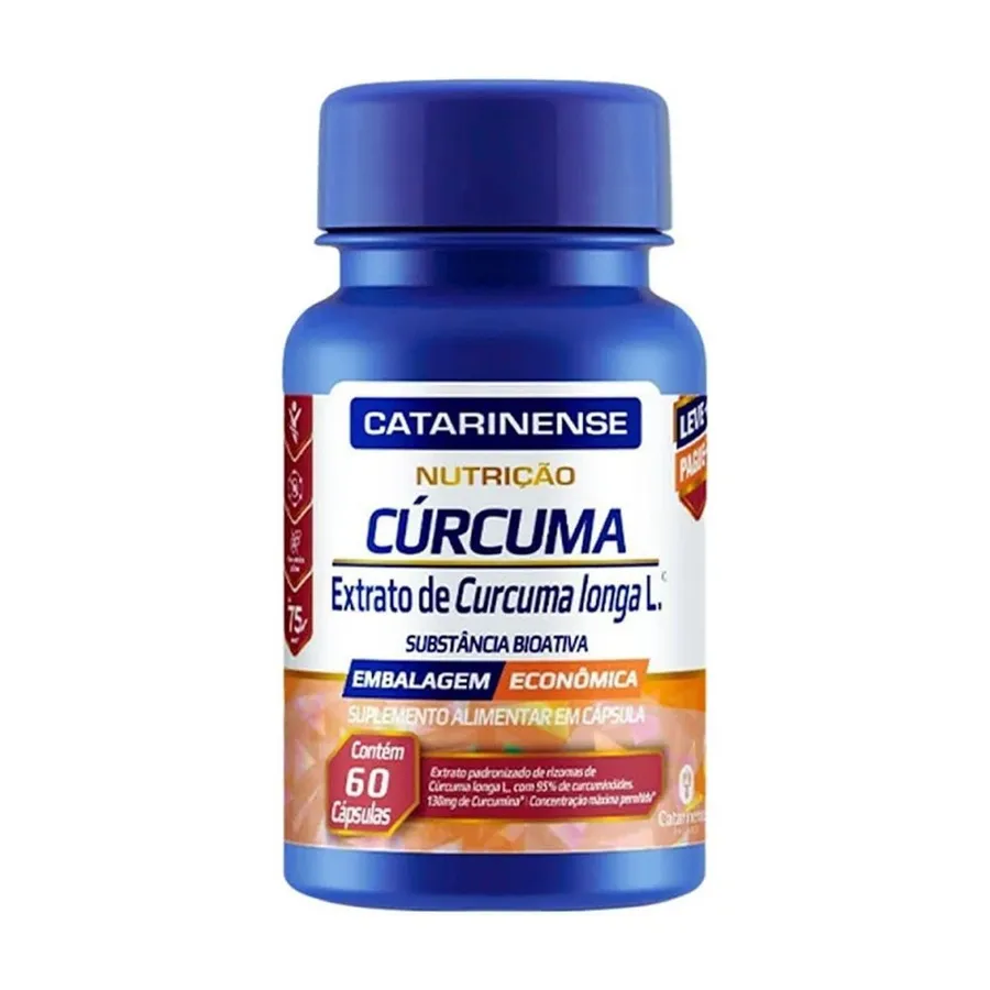 Catarinense Nutrição Cúrcuma - 60 Cápsulas