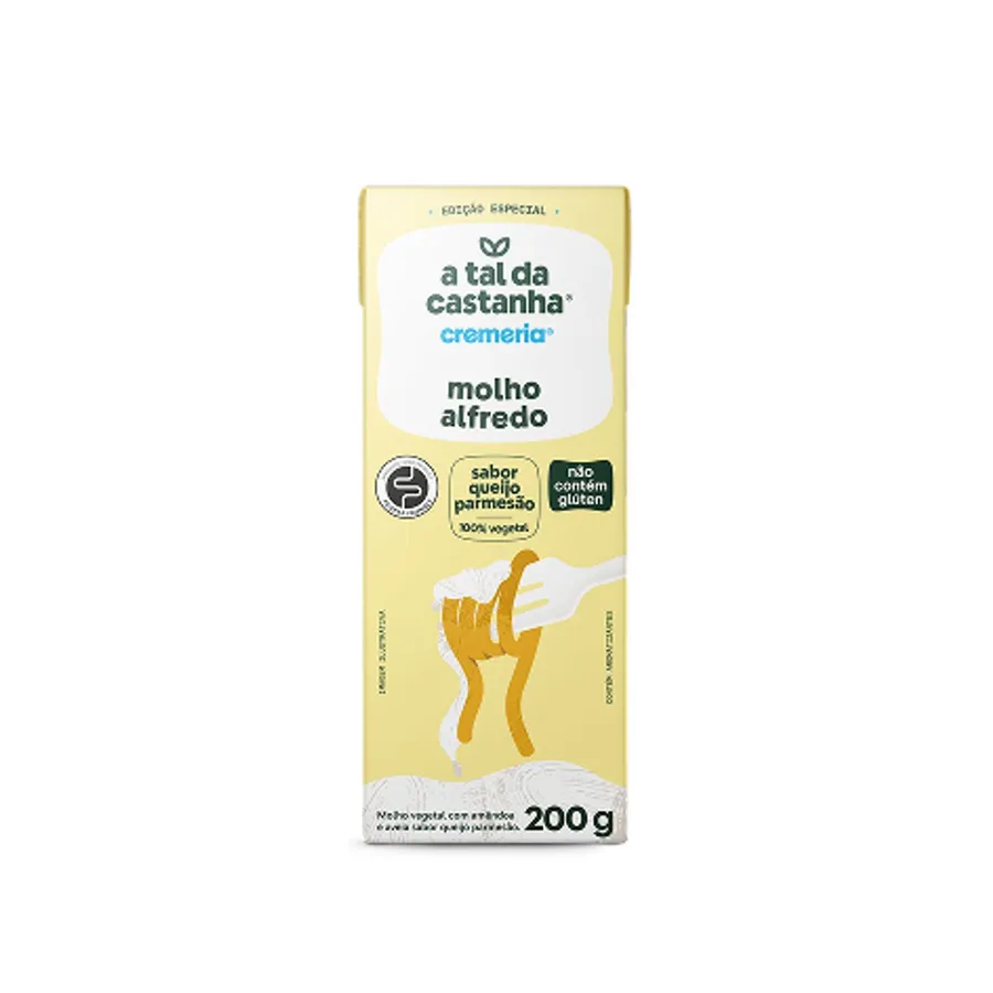 Positive Company Molho Alfredo Vegetal Culinário - A Tal da Castanha 200g