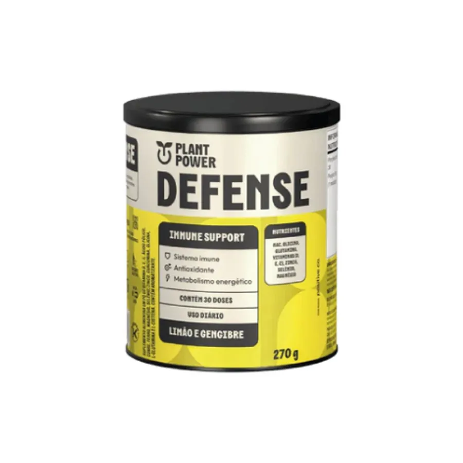 Positive Company Defense Limão e Gengibre - Plant Power 270g