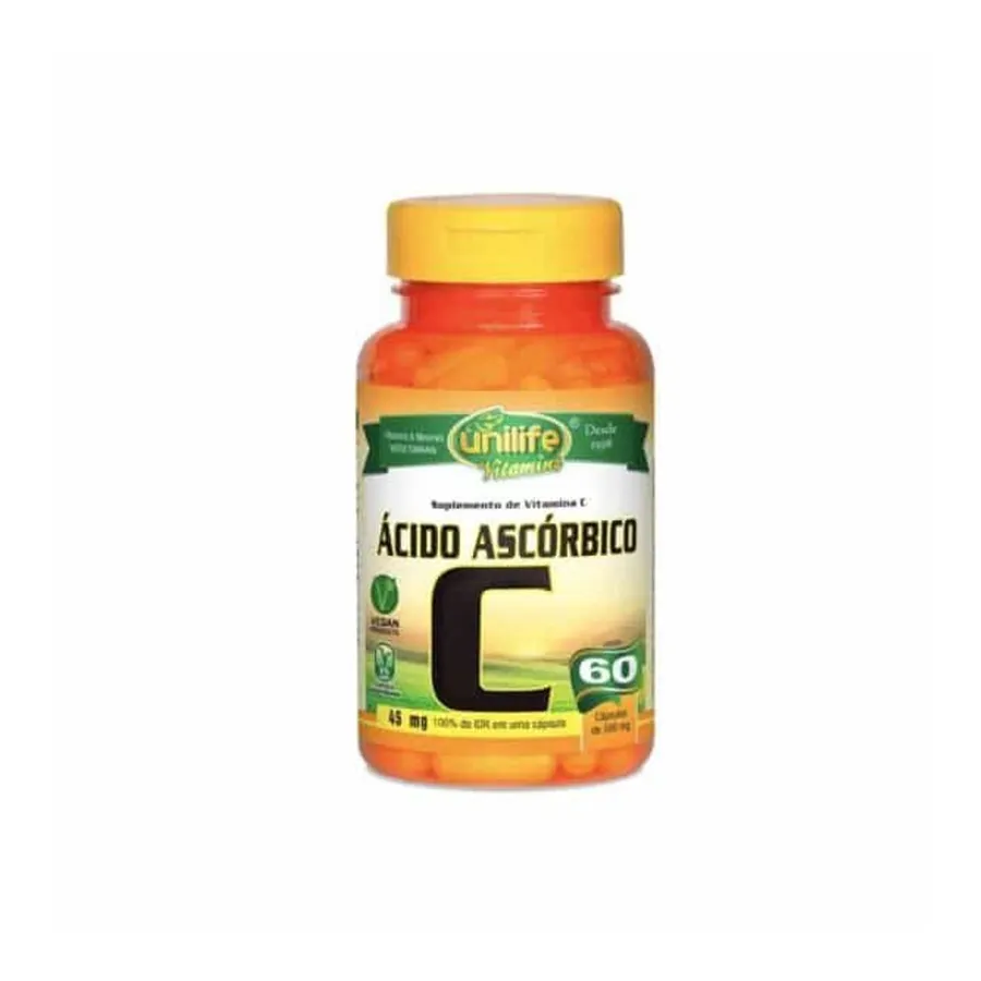 Unilife Vitamina C 60 cáps.