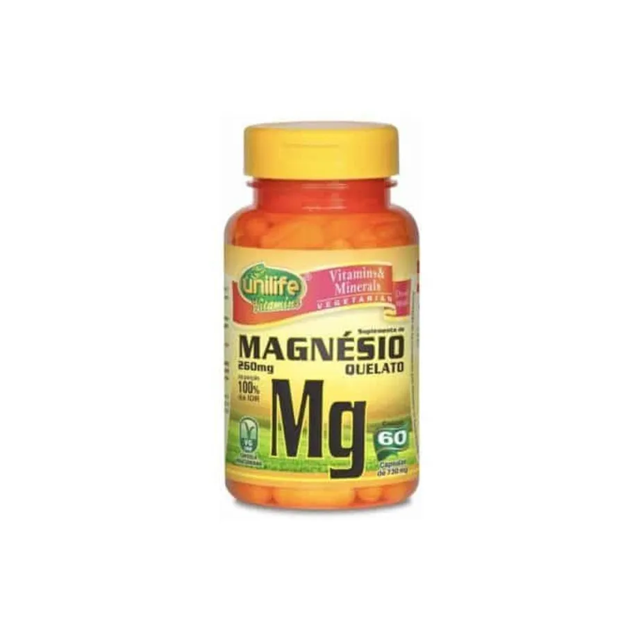 Unilife Magnésio Quelato 60 cáps.