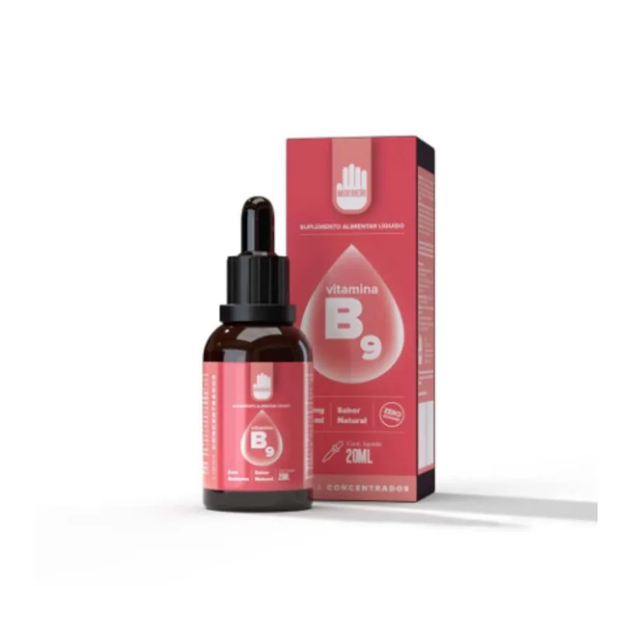 Moderação Vitamina b9 20ml