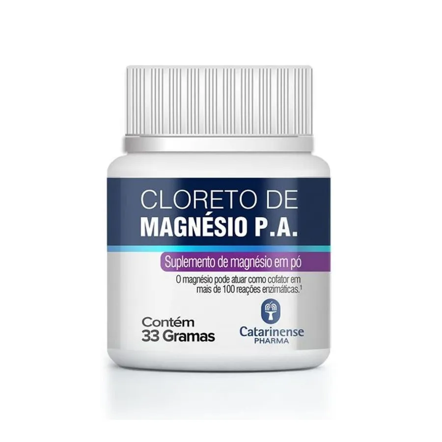 Catarinense Nutrição Cloreto de Magnésio P.A 33g