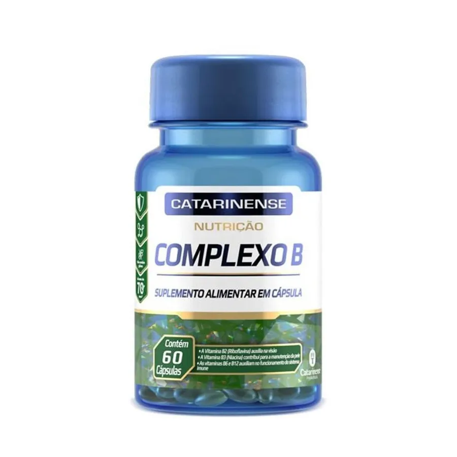 Catarinense Nutrição Complexo B - 60 Cápsulas
