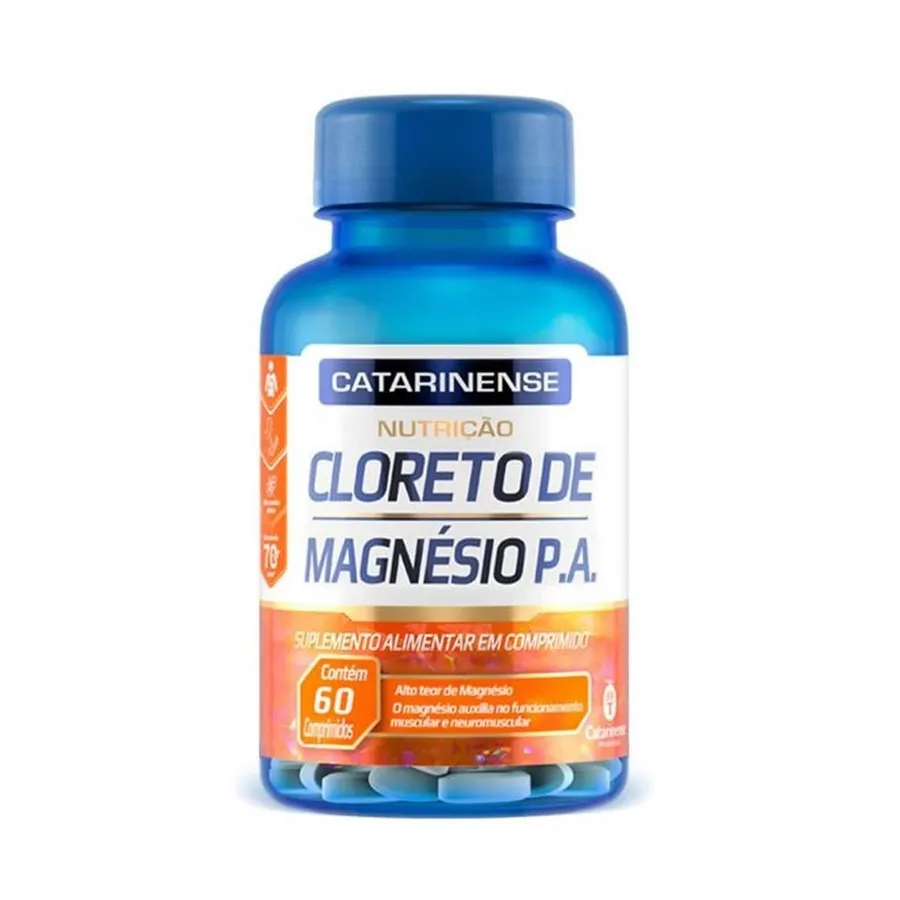 Catarinense Nutrição Cloreto de Magnésio PA - 60 Comprimidos