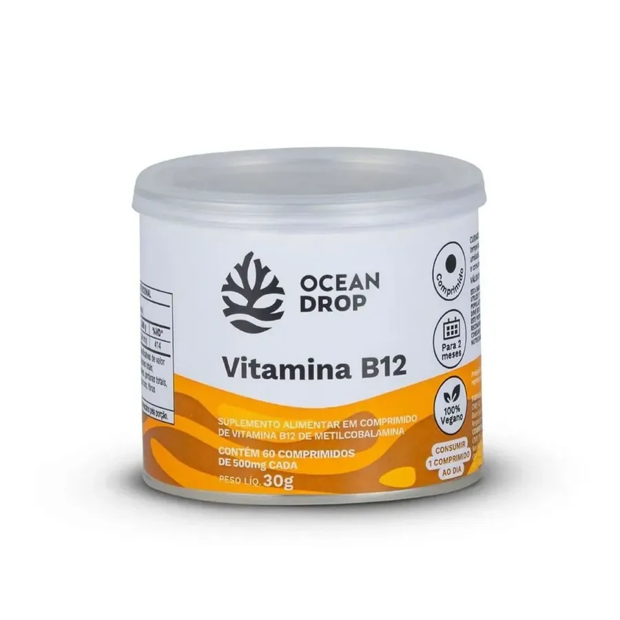Ocean Drop Vitamina B12 - 60 Comprimidos