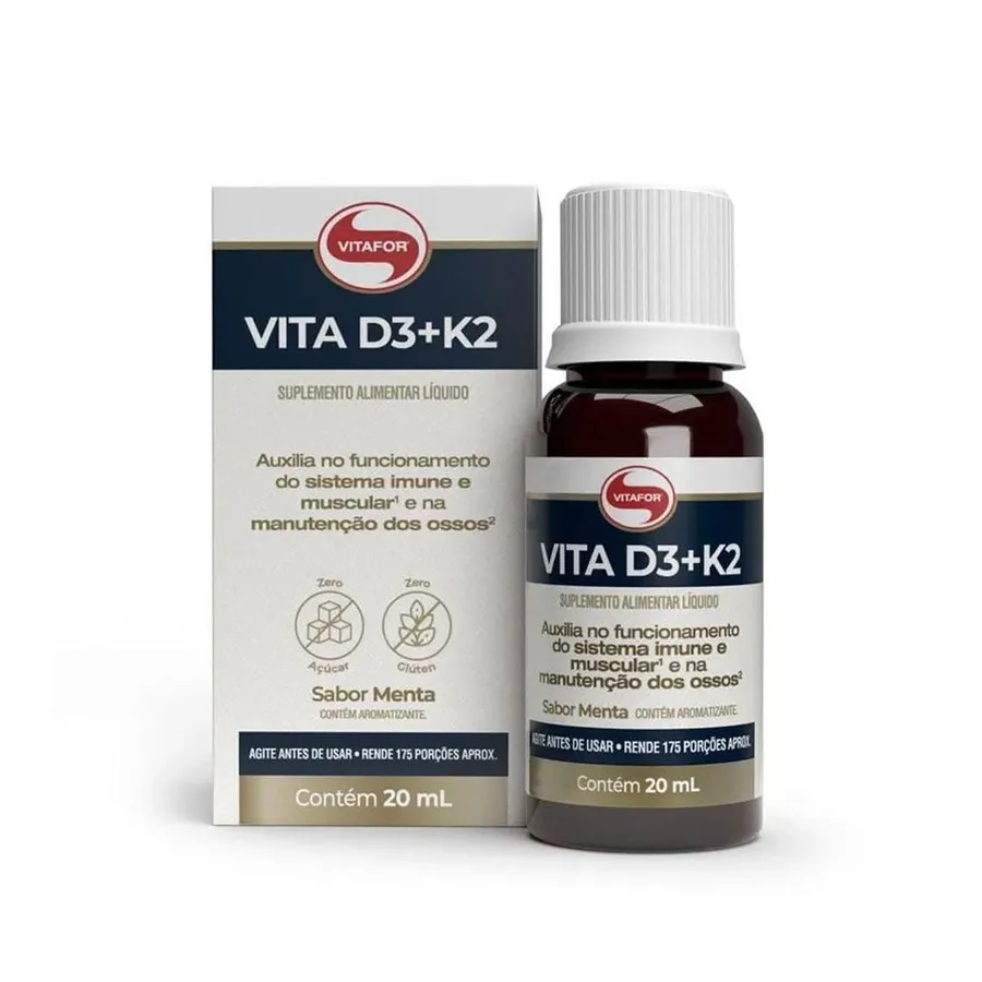 Vitafor Vita D3 + K2 - Menta 20ml
