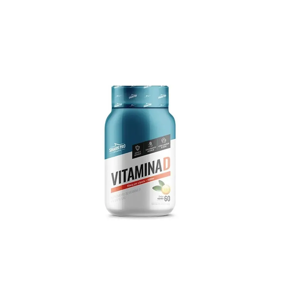 Shark Pro Vitamina d3 - 60 Capsulas