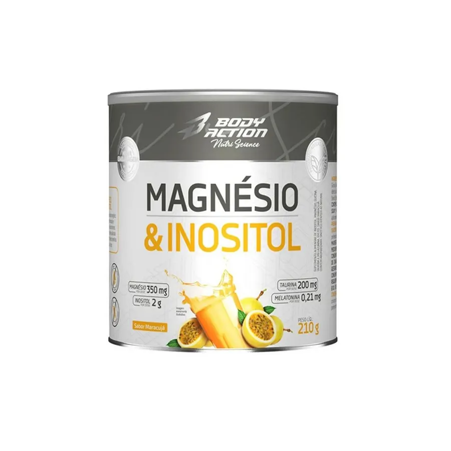 Body Action Magnesio & Inositol - Maracujá 210g