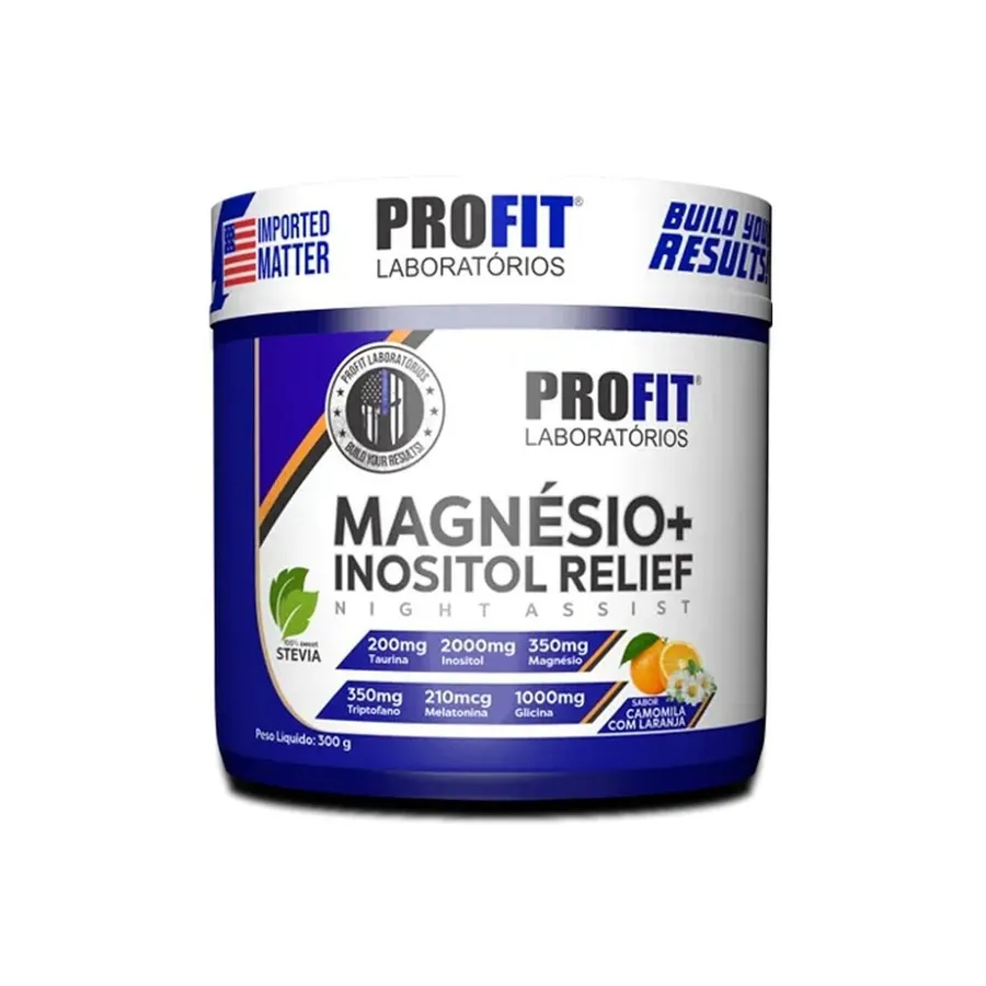 Profit Magnésio + Inositol Relief - Camomila com Laranja 300g