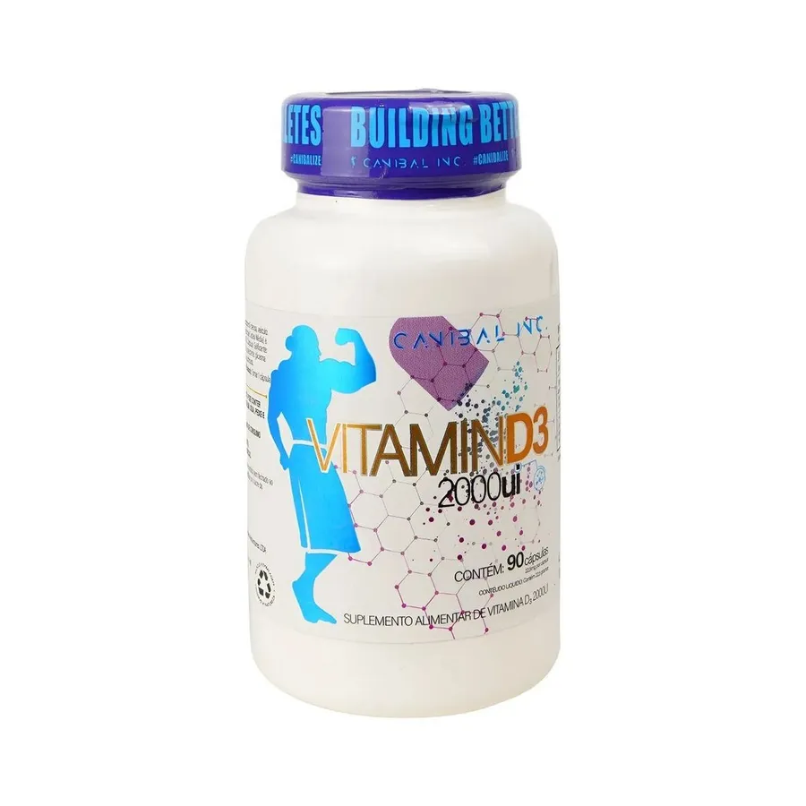 Canibal Vitamin D3 2000Ui - 90 Cáspulas