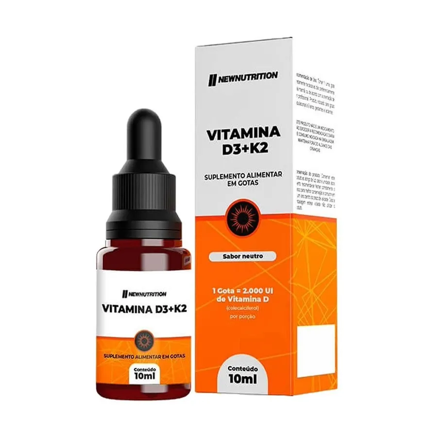 NewNutrition Vitamina D3+K2 - Natural 10ml