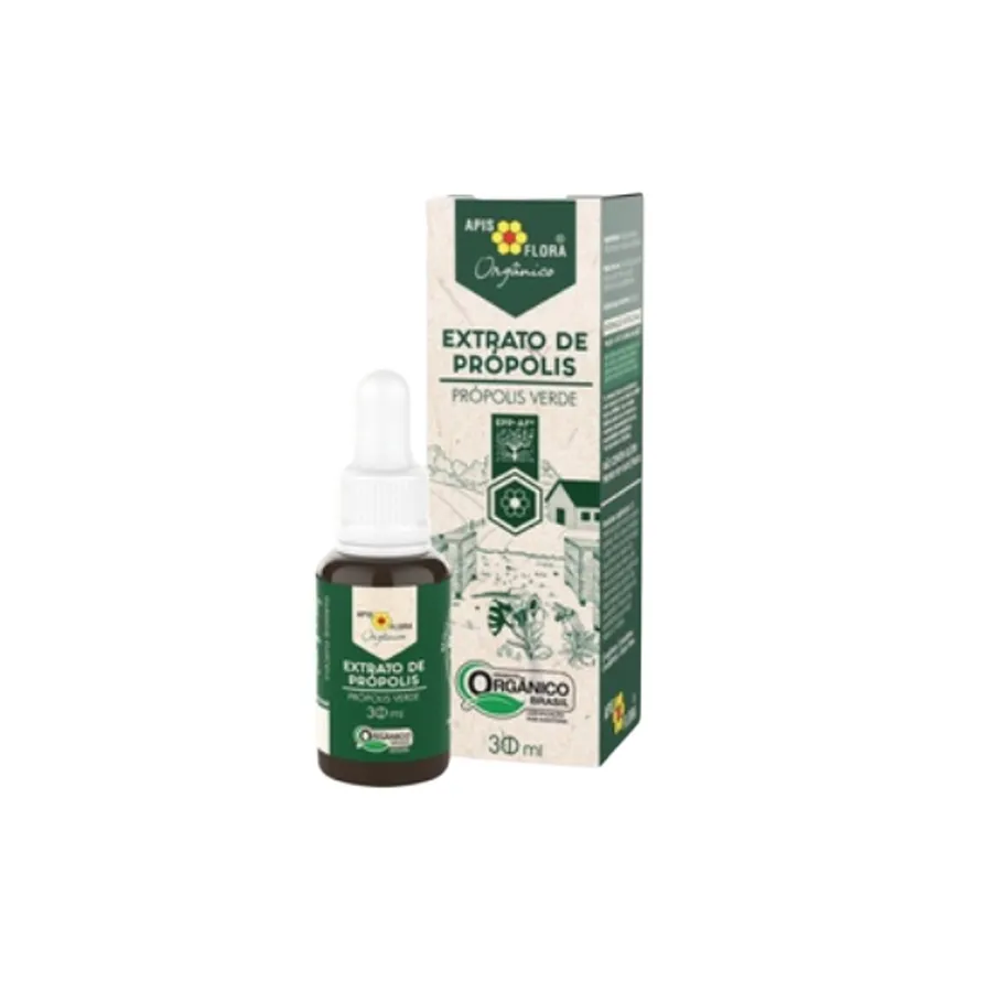 Extrato de Propolis Verde Organico Apis Flora 30ml