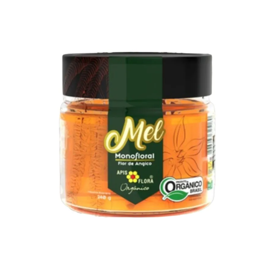 Mel Organico Angico Apis Flora 240g