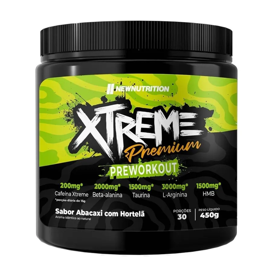 NewNutrition Xtreme Premium - Abacaxi com Hortelã 450g