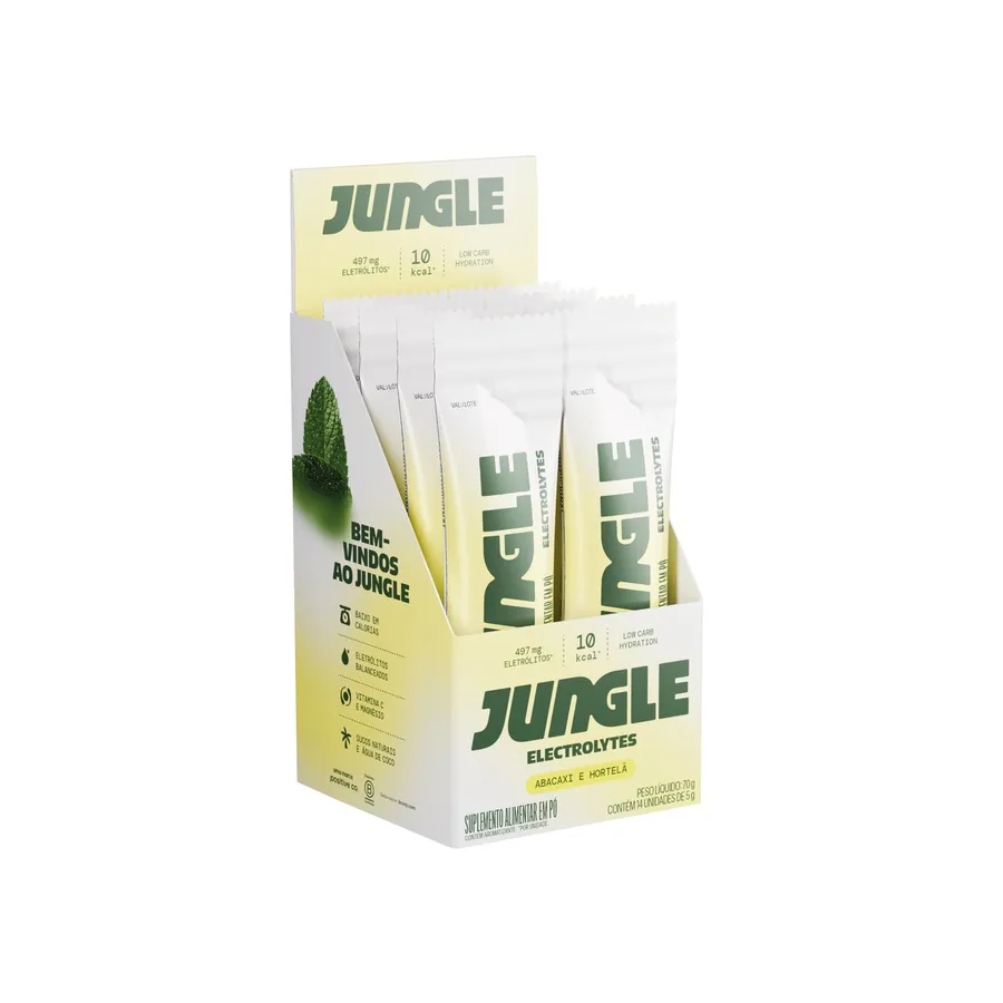 Positive Company Jungle Electrolytes Abacaxi e Hortelã 14 unidades