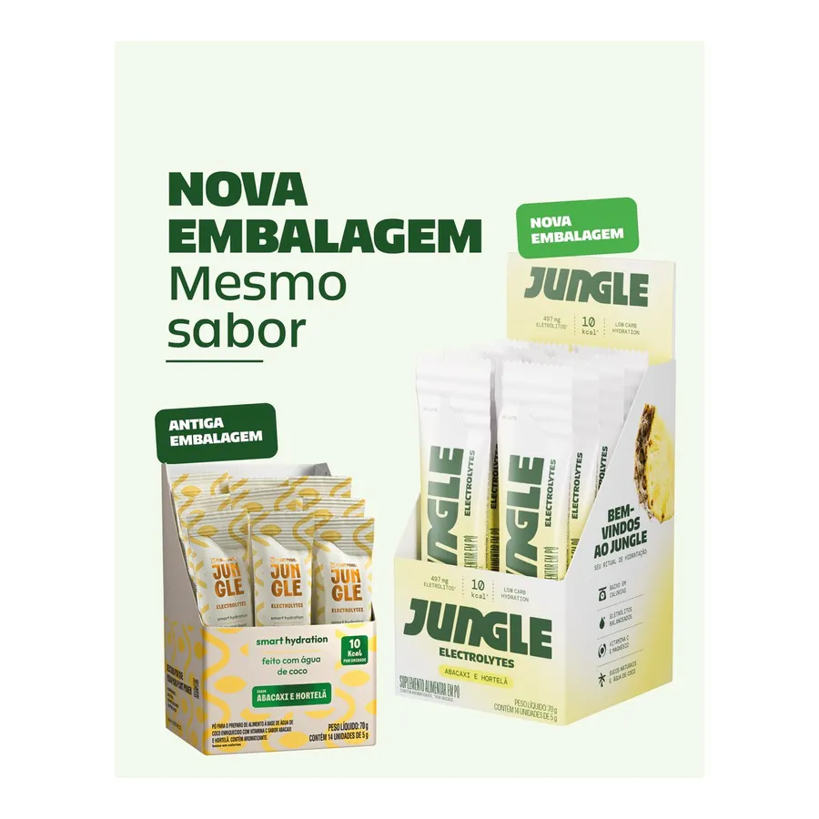 Positive Company Jungle Electrolytes Abacaxi e Hortelã 14 unidades — foto 2