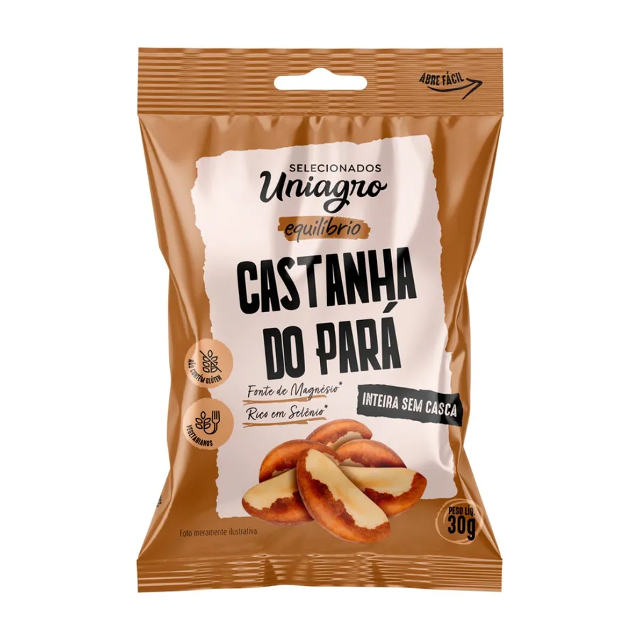 Uniagro Castanha para S/c Equilibrio Sc 24 x 30g