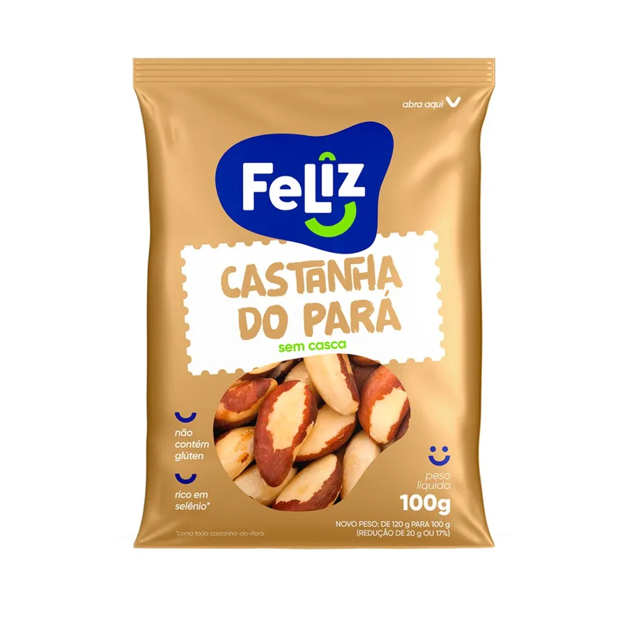 Uniagro Castanha para S/c Sc 18 x Feliz 100g