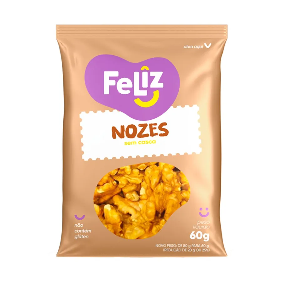 Uniagro Nozes S/c Mariposa Sc 18 x Feliz 60g
