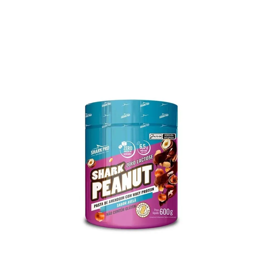 Shark Pro Shark Peanut Zero Lactose - Avelã 600g
