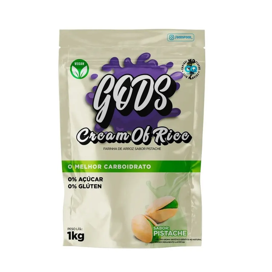 Canibal Cream of Rice - Refil Pistache 1000g