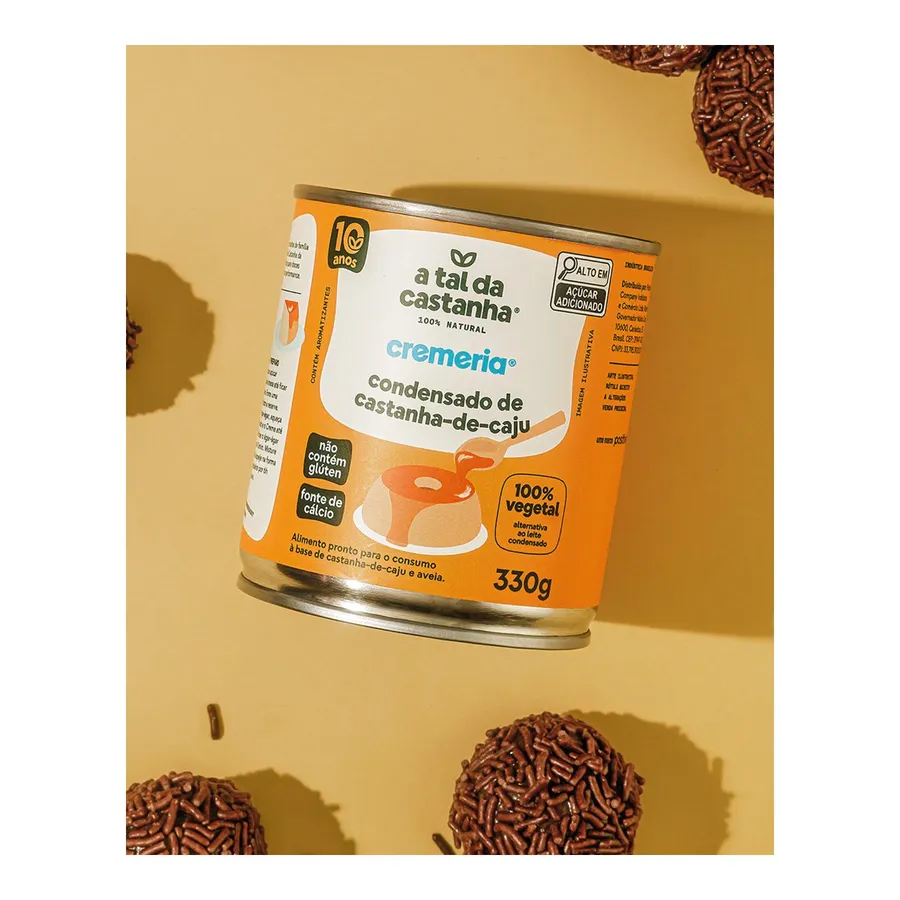 Positive Company Condensado de castanha-de-caju - A Tal da Castanha 350g — foto 3