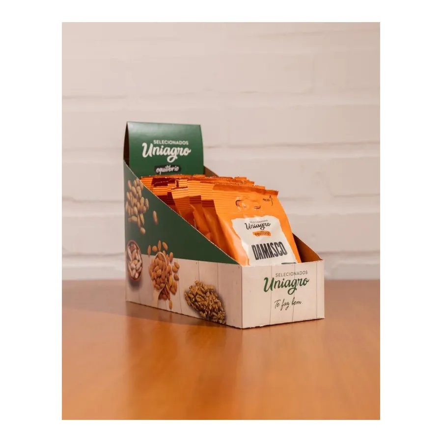 Uniagro Kit Damasco seco - 12 unidades 40g