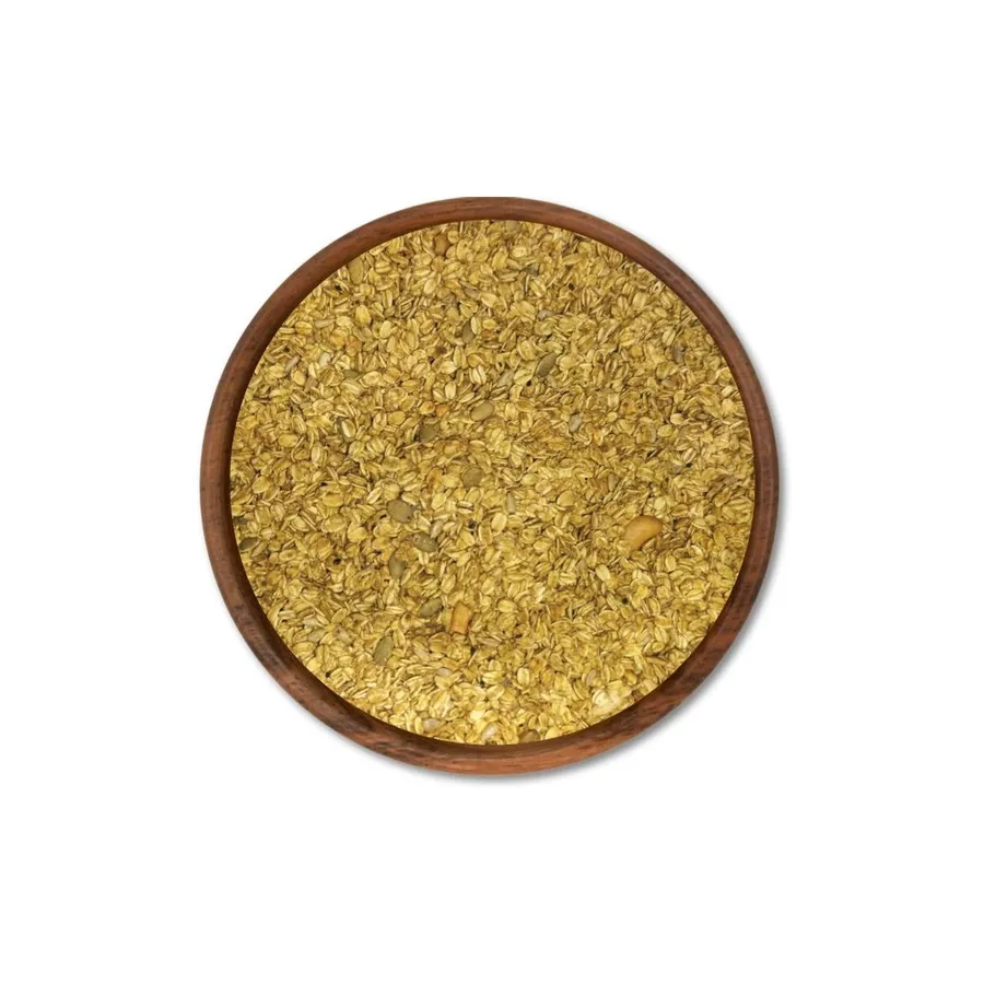 Granola Salgada com Lemon Pepper