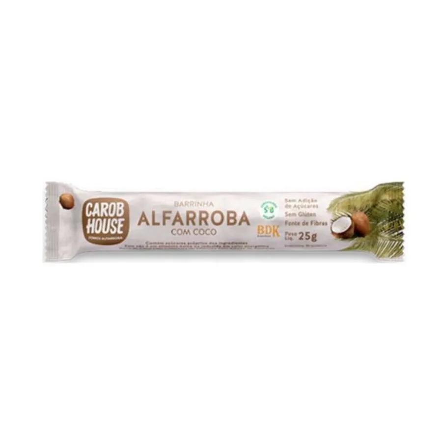Carob House Alfarroba com coco 25gr