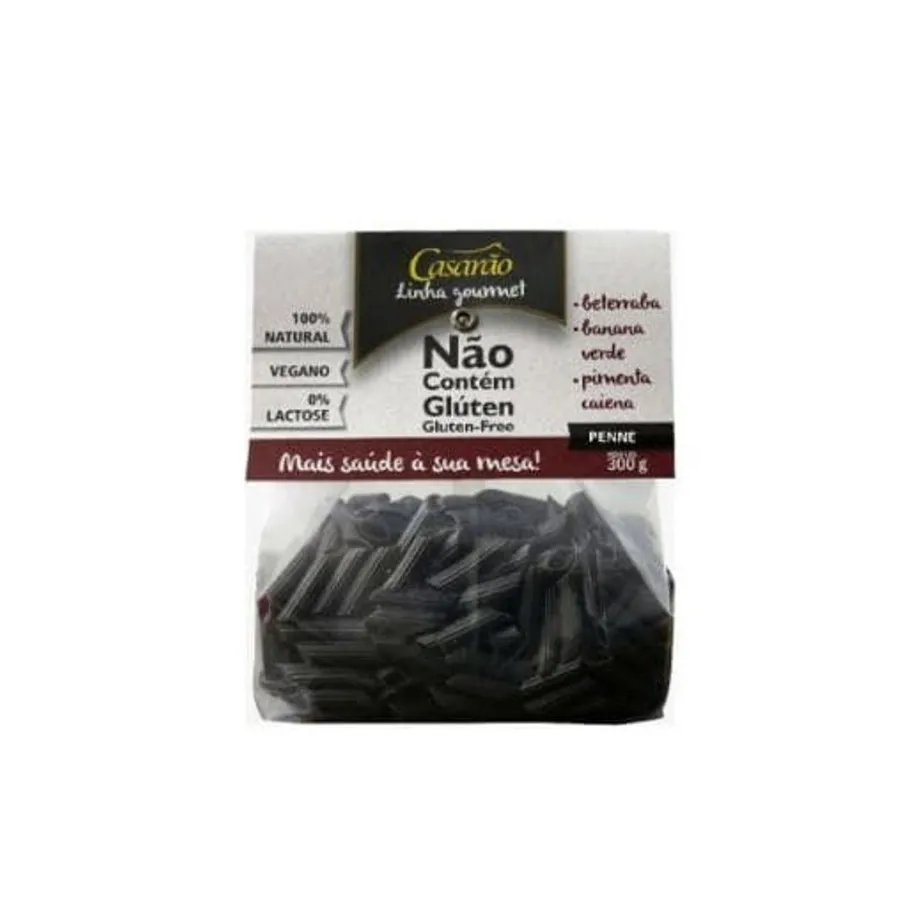 Casarão Macarrão Penne Beterraba, Banana Verde e Pimenta Caiena 300g