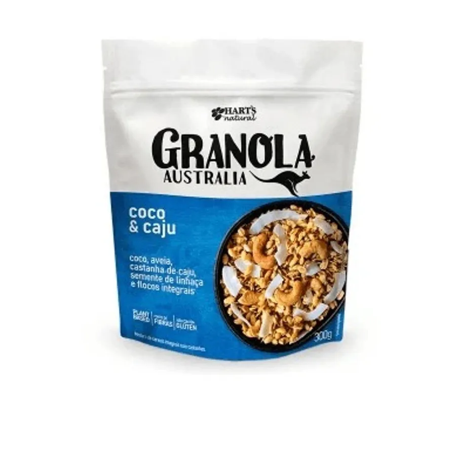 Granola Australia Coco/caju Harts 300g