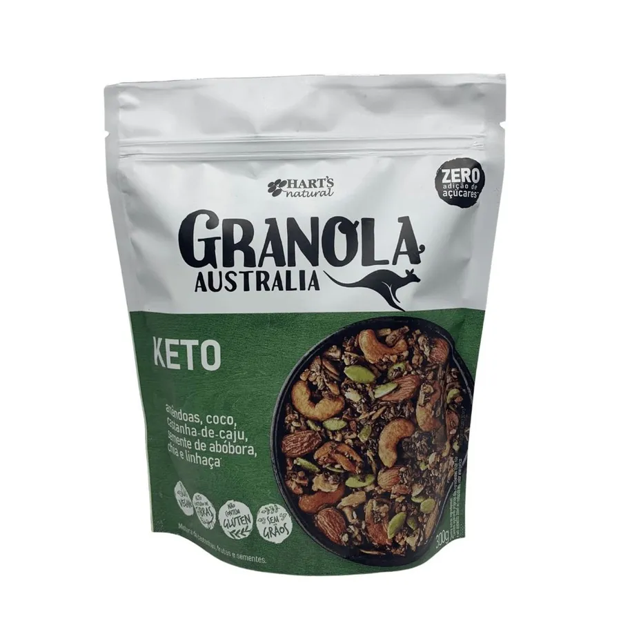 Granola Australia Keto Lowcarb Harts 300g