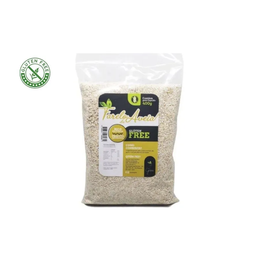 Terra dos Grãos Farinha de Aveia sem Glúten 400g