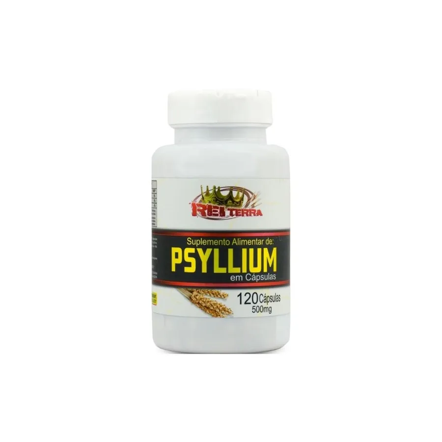 Rei Terra Cápsulas de Psyllium 120 Caps 500 Mg