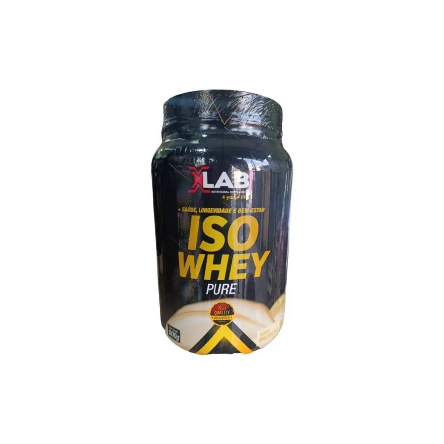 Xlab Whey Protein Isolado (WPI) sabor Baunilha - Pote 900gr