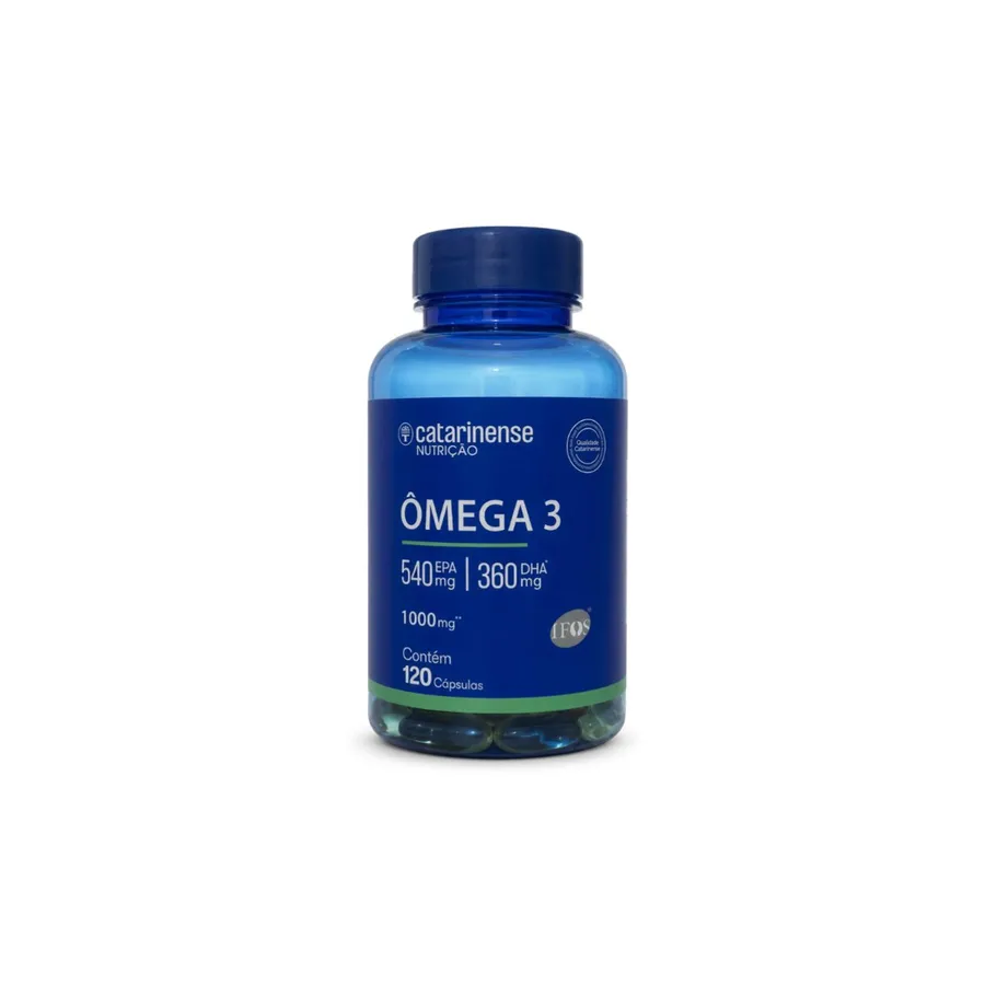 Ômega 3 - 120 Cápsulas 1000 mg - Catarinense Nutrição