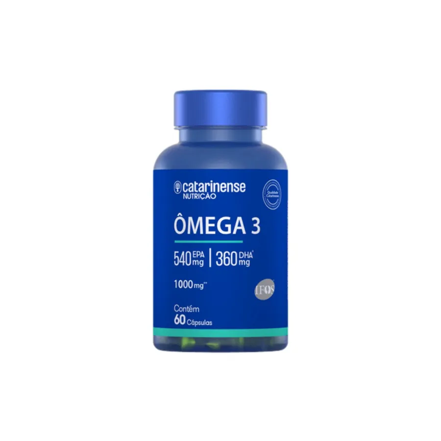 Ômega 3 - 60 Cápsulas 1000 mg - Catarinense Nutrição