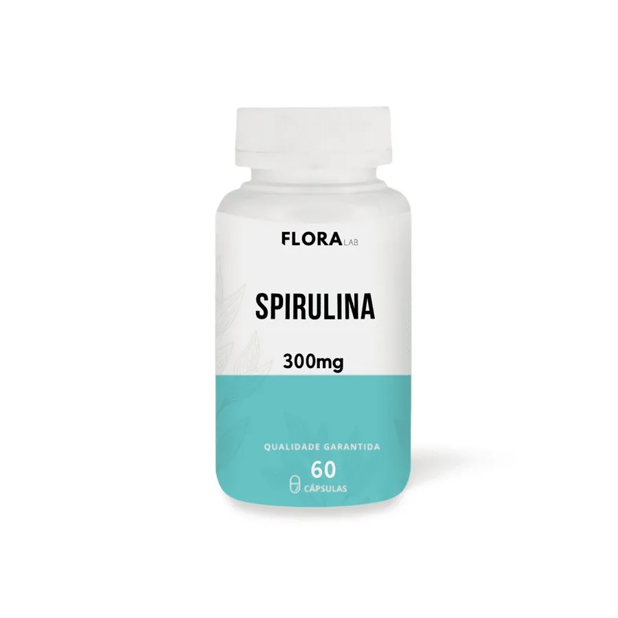 Flora Lab Spirulina Cápsulas