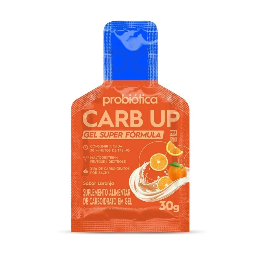 Probiótica Carb Up Gel Black - 1 sachê 30g