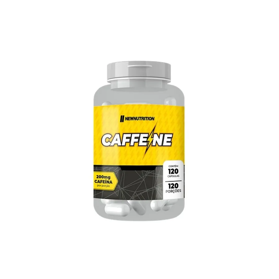 NewNutrition Caffeine 200mg - 120 Cápsulas