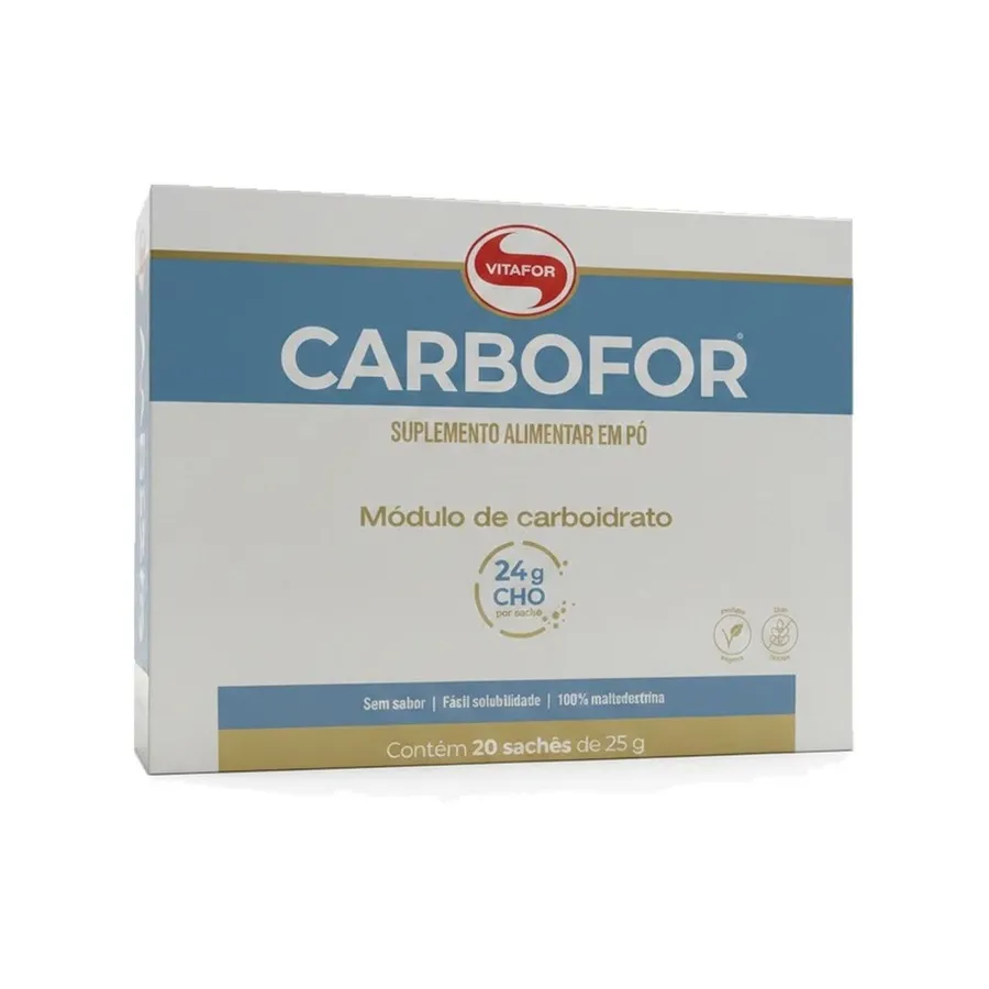 Vitafor Carbofor - 20 Sachês Neutro 25g