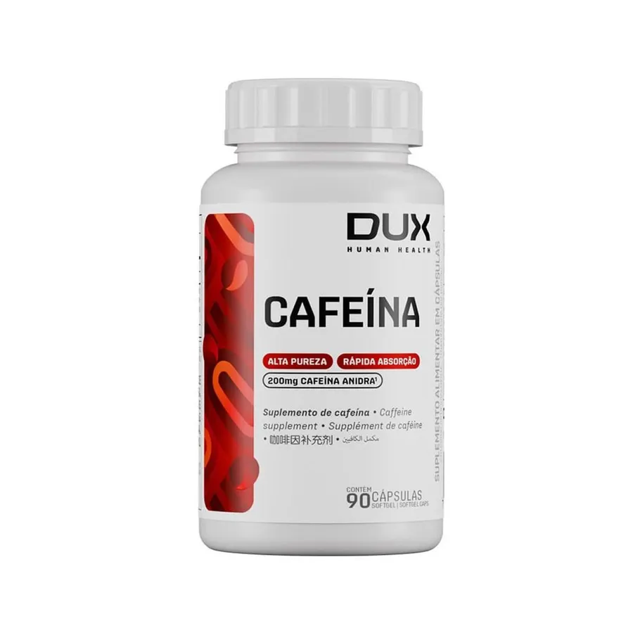 Dux Nutrition Cafeína - 90 Cápsulas Softgel