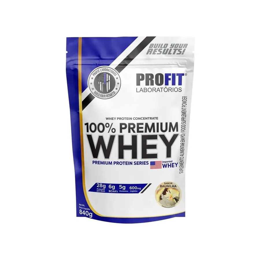 Profit Laboratórios 100% Whey Premium - Refil 840g — foto 4