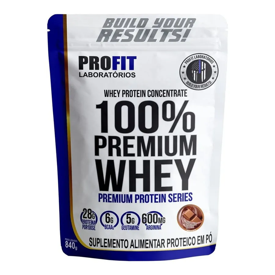 Profit Laboratórios 100% Whey Premium - Refil 840g — foto 5